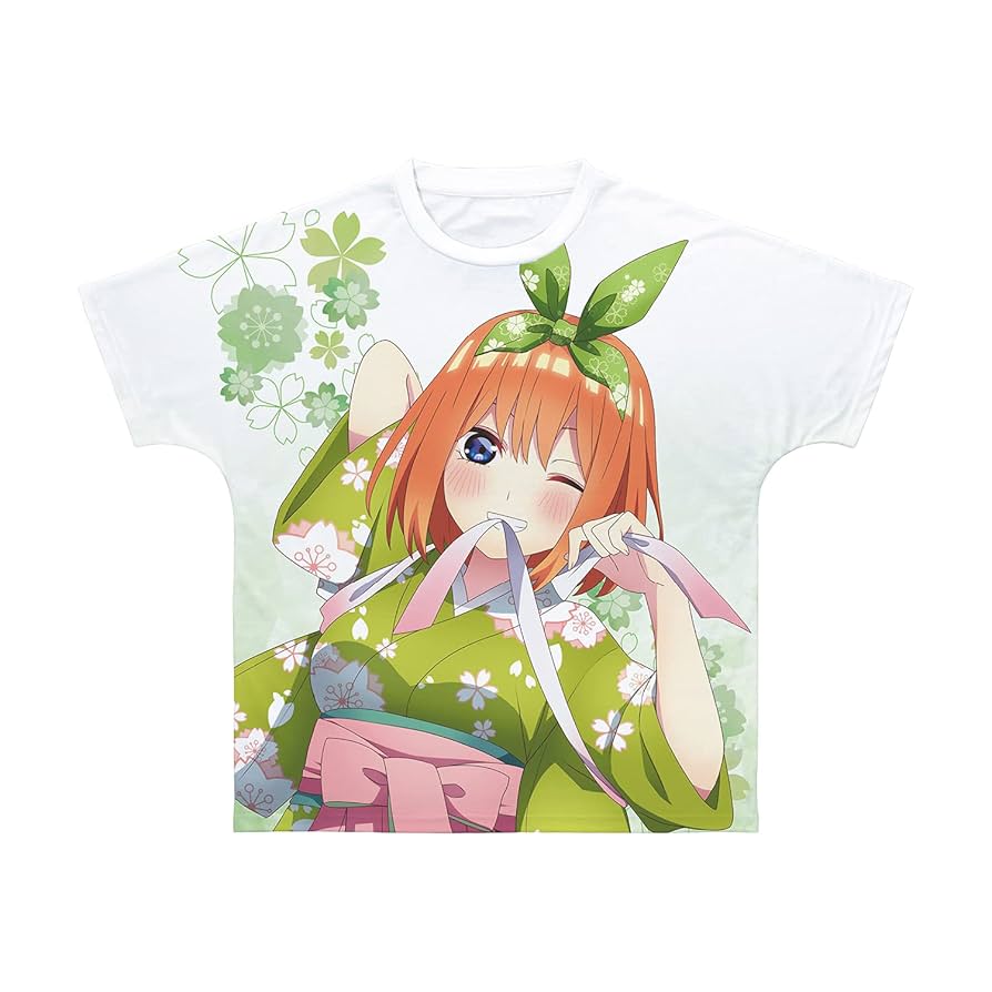 五等分の花嫁∬ 中野一花 桜和装 フルグラフィックTシャツ Sサイズ TVアニメ『五等分の花嫁∬』 - 描き下ろしイラスト 一花 桜和装